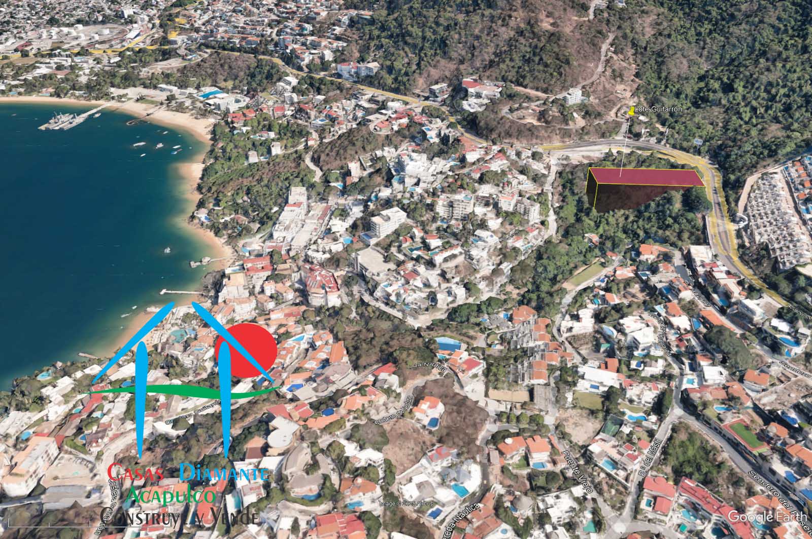 Terreno Guitarrón Lazo - Vista aérea 7